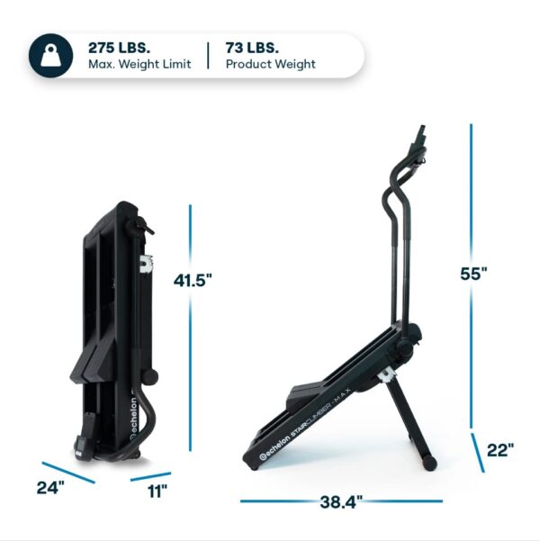 ⁦מכשיר אימון טיפוס מדרגות מתקפל וקומפקטי - Stair Climber Max⁩ – תמונה ⁦6⁩