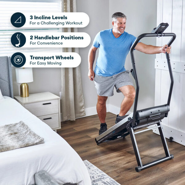 ⁦מכשיר טיפוס מדרגות מתקפל, קומפקטי - Stair Climber Sport⁩ – תמונה ⁦9⁩