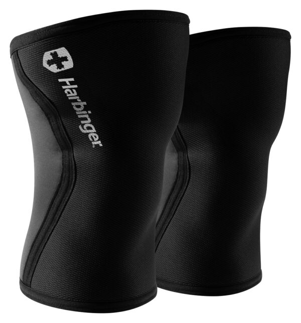 ⁦שרוול ברך 7 מ"מ - Harbinger Pro Knee Sleeves 7mm⁩ – תמונה ⁦2⁩
