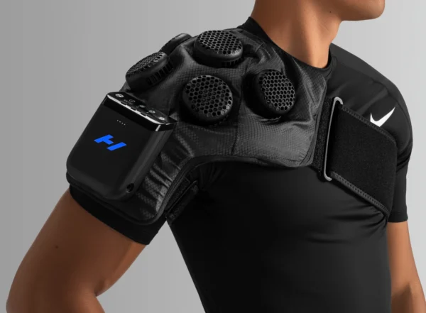 ⁦חגורת חימום/קירור ולחץ דינמי לכתף - Hyperice Contrast 2 Shoulder⁩ – תמונה ⁦10⁩